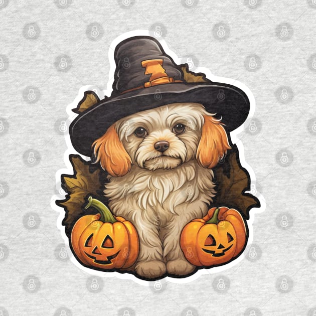 Halloween puppy Dog Pumpkins by LaartStudio